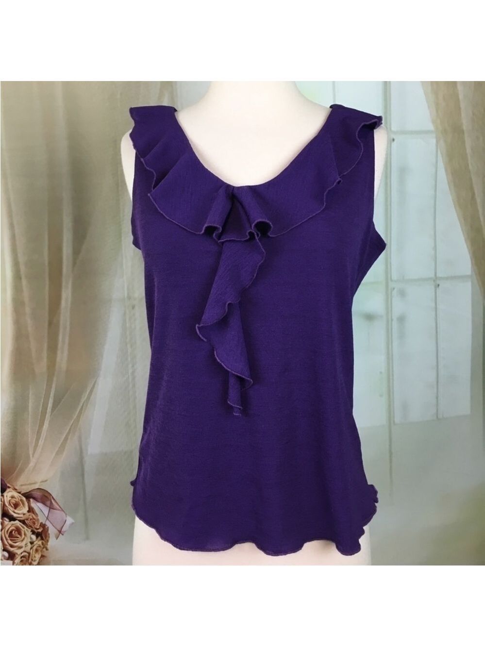 JONATHAN Martin Purple
Sleeveless Blouse S